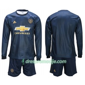 Manchester United Dres Dječji Treći 2018/19 Dugim Rukavima